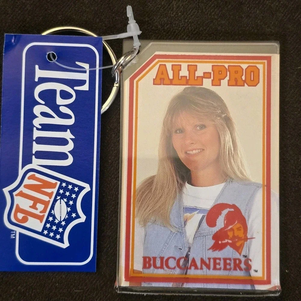 Vintage Tampa Bay Buccaneers Keychain Father's Day All Pro 1993 Team NFL